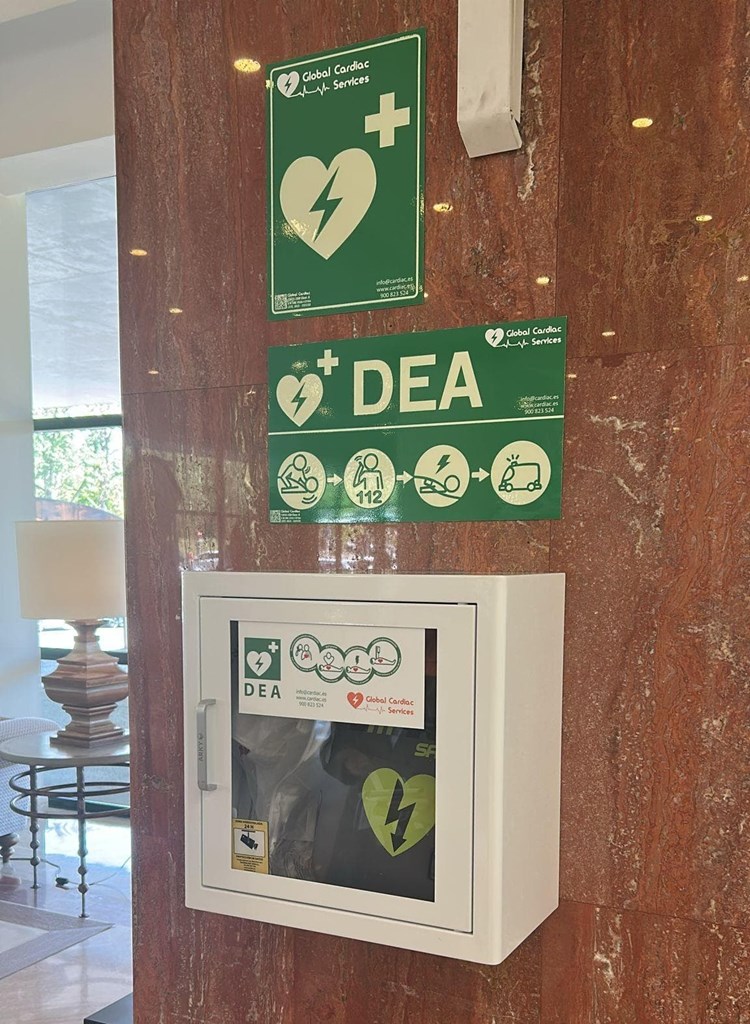 El Hotel Puerta del Camino de Santiago ya es un Espacio Cardioprotegido de la mano de Vittal Formación.