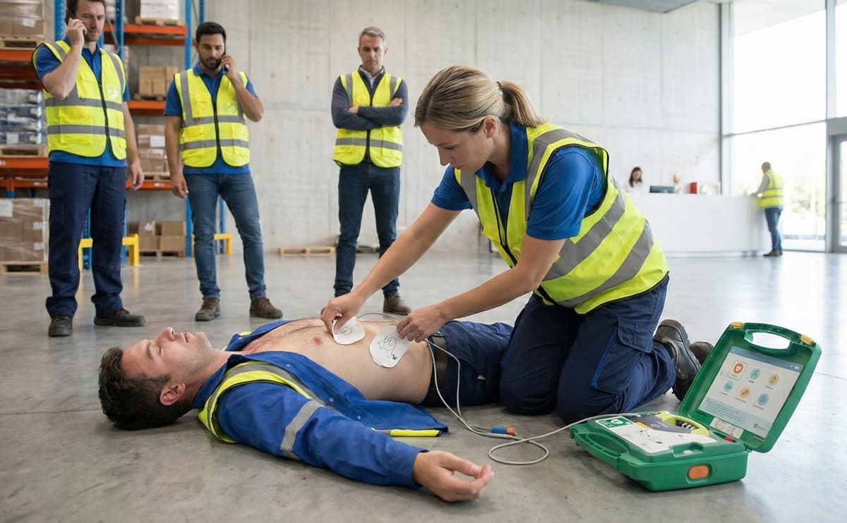 Desfibriladores semiautomáticos en Vilagarcía de Arousa