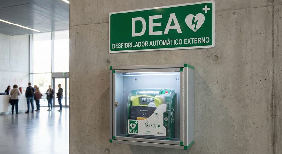 Formación bonificada desfibriladores en Vilagarcía