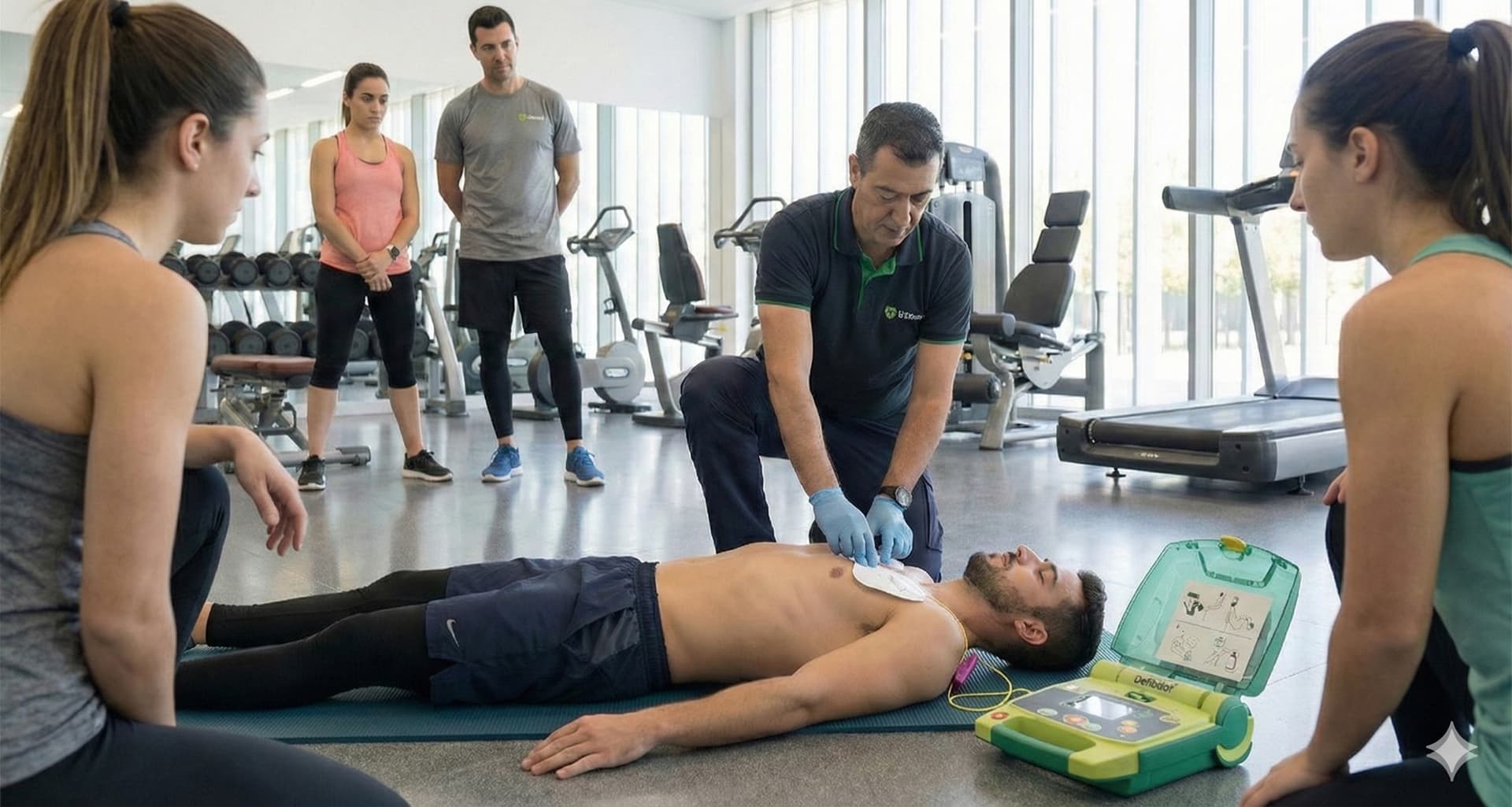 Salva vidas con un Desfibrilador Externo Semiautomático (DESA)